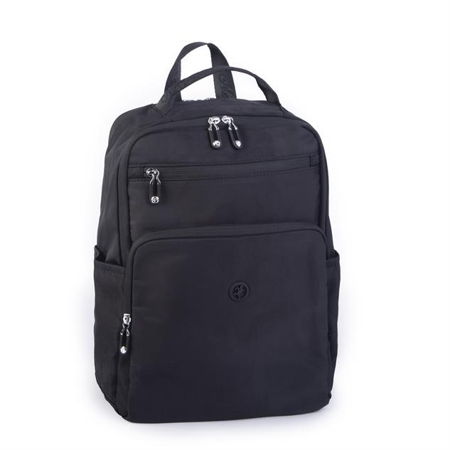 Nas Bag Unisex Büyük Boy Su Geçirmez (Waterproof)  Hafif Sırt Çantası Siyah