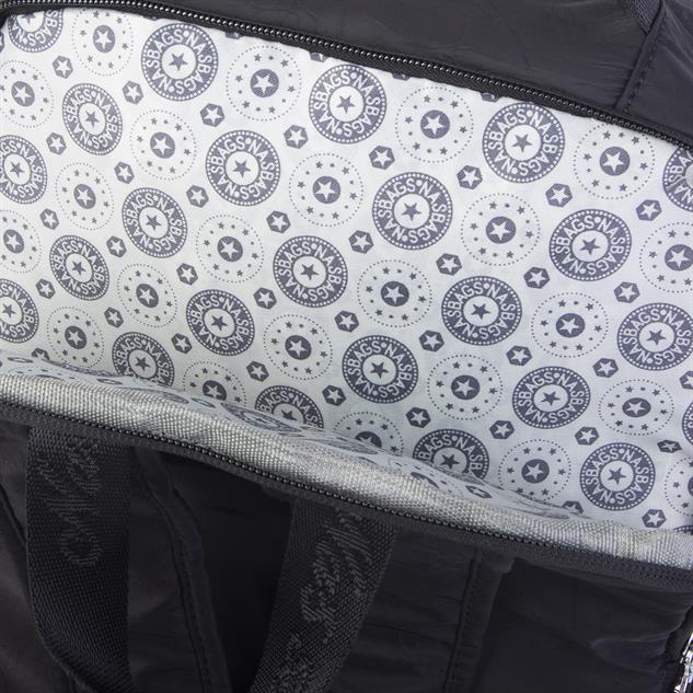 Nas Bag Unisex Büyük Boy Su Geçirmez (Waterproof)  Hafif Sırt Çantası Siyah