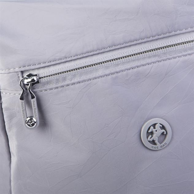 Nas Bag Unisex Büyük Boy Su Geçirmez (waterproof) Hafif Sırt Çantası Çok Gözlü Gri