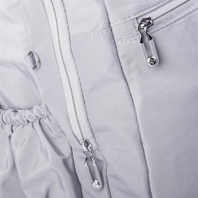 Nas Bag Unisex Büyük Boy Su Geçirmez (waterproof) Hafif Sırt Çantası Çok Gözlü Gri