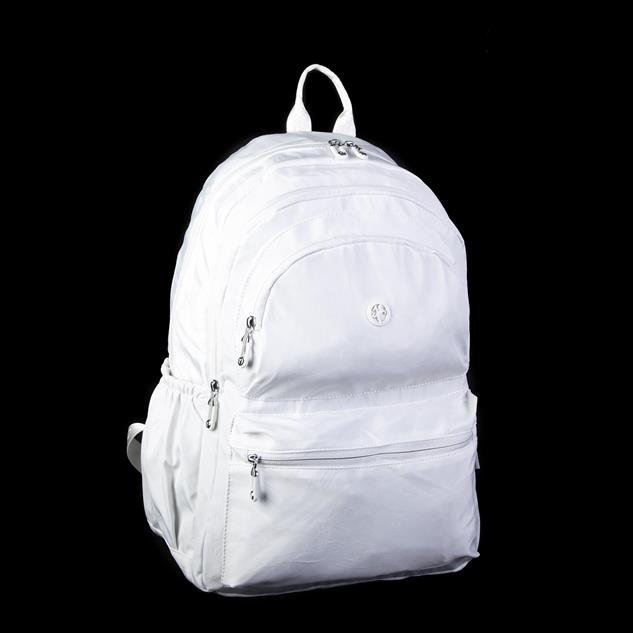 Nas Bag Unisex Büyük Boy Su Geçirmez (waterproof) Hafif Sırt Çantası Beyaz 