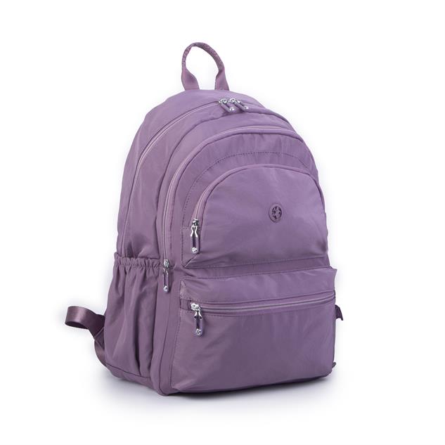 Nas Bag Unisex Büyük Boy Su Geçirmez (waterproof) Hafif Sırt Çantası Mor 