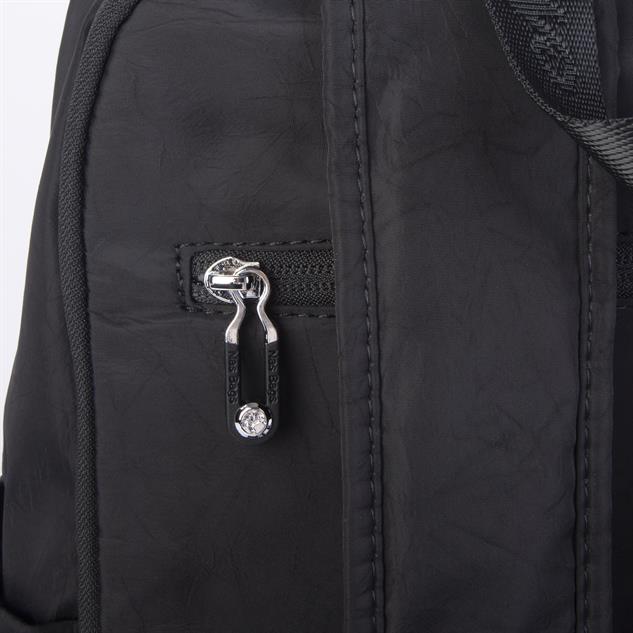 Nas Bag Unisex Büyük Boy Su Geçirmez (Waterproof)  Hafif Sırt Çantası Siyah
