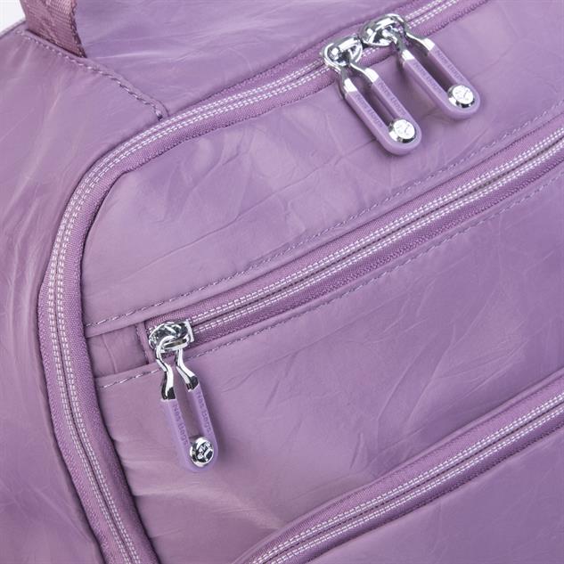 Nas Bag Unisex Büyük Boy Su Geçirmez (Waterproof)  Hafif Sırt Çantası Mor
