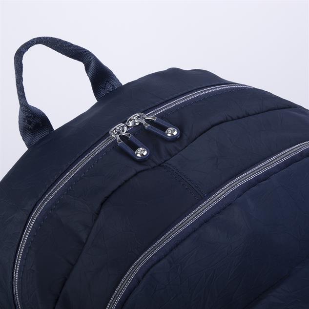 Nas Bag Unisex Büyük Boy Su Geçirmez (waterproof) Hafif Sırt Çantası Çok Gözlü Lacivert