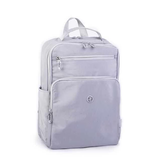 Nas Bag Unisex Büyük Boy Su Geçirmez (Waterproof)  Hafif Sırt Çantası Gri