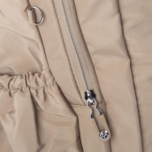 Nas Bag Unisex Büyük Boy Su Geçirmez (waterproof) Hafif Sırt Çantası Çok Gözlü Vizon 