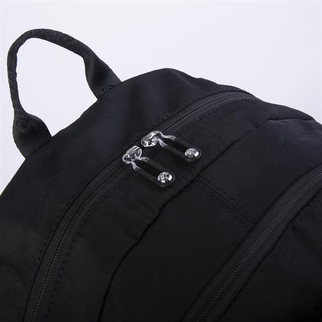 Nas Bag Unisex Büyük Boy Su Geçirmez (waterproof) Hafif Sırt Çantası Çok Gözlü Siyah 