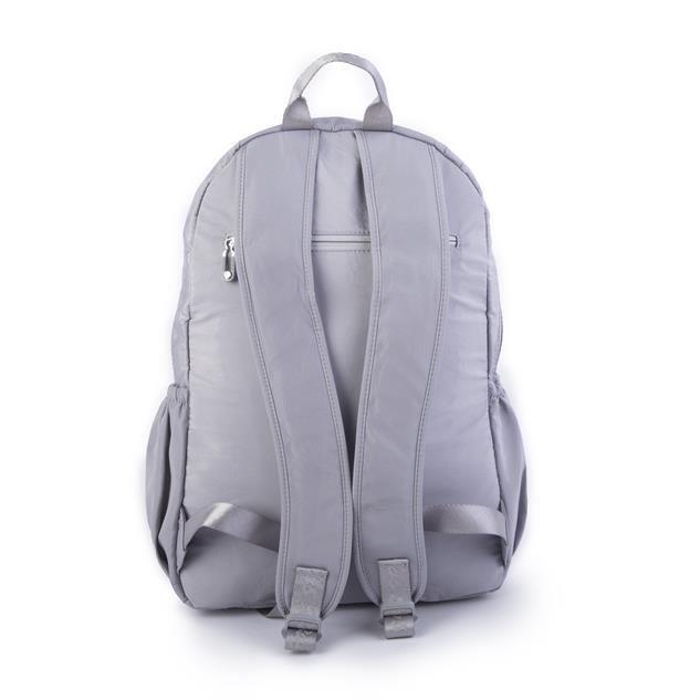 Nas Bag Unisex Büyük Boy Su Geçirmez (waterproof) Hafif Sırt Çantası Çok Gözlü Gri