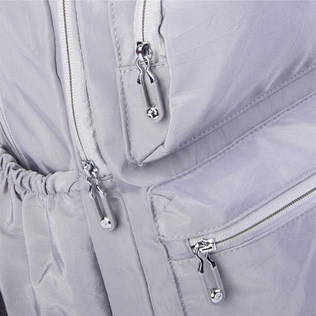 Nas Bag Unisex Büyük Boy Su Geçirmez (waterproof) Hafif Sırt Çantası Gri