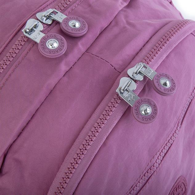 Nas Bag Unisex Büyük Boy  Zararlı Kimyasal İçermeyen Waterproof Sırt Çantası Gül Kurusu