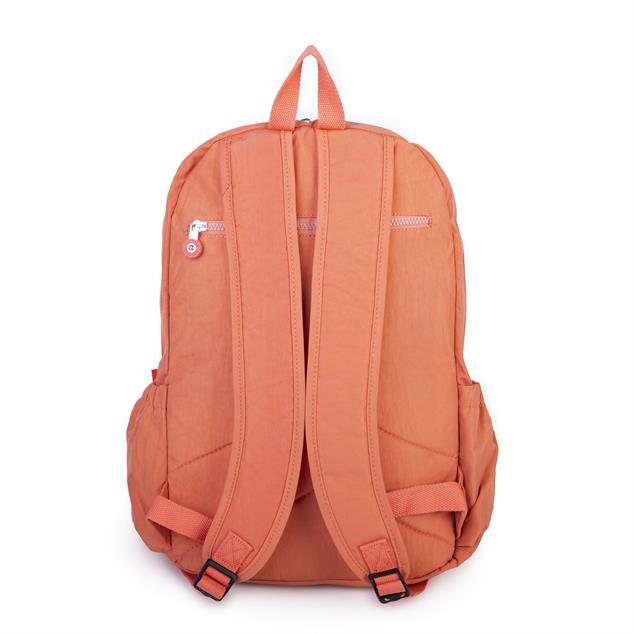 Nas Bag Unisex Büyük Boy  Zararlı Kimyasal İçermeyen Waterproof Sırt Çantası Somon