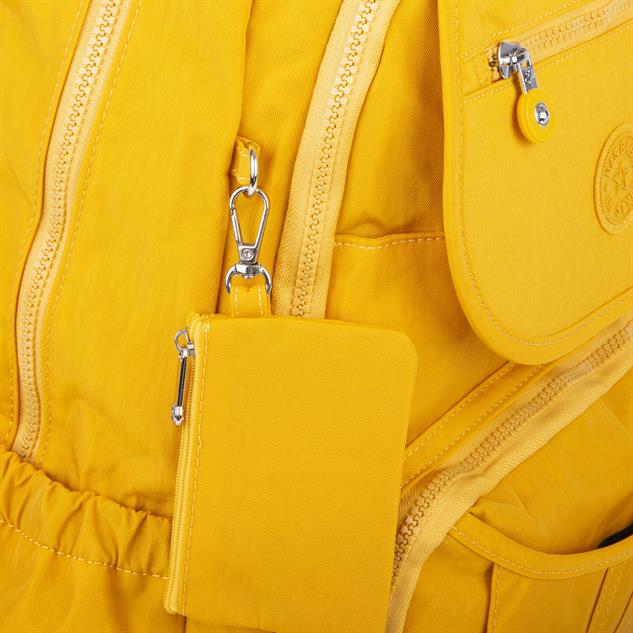 Nas Bag Unisex Büyük Boy  Zararlı Kimyasal İçermeyen Waterproof Sırt Çantası Sarı