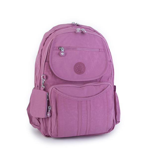 Nas Bag Unisex Büyük Boy  Zararlı Kimyasal İçermeyen Waterproof Sırt Çantası Gül Kurusu