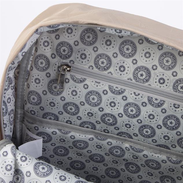 Nas Bag Unisex Sırt ve El Çantası Büyük Boy Su Geçirmez Sırt Çantası (29x40 cm ) Vizon 