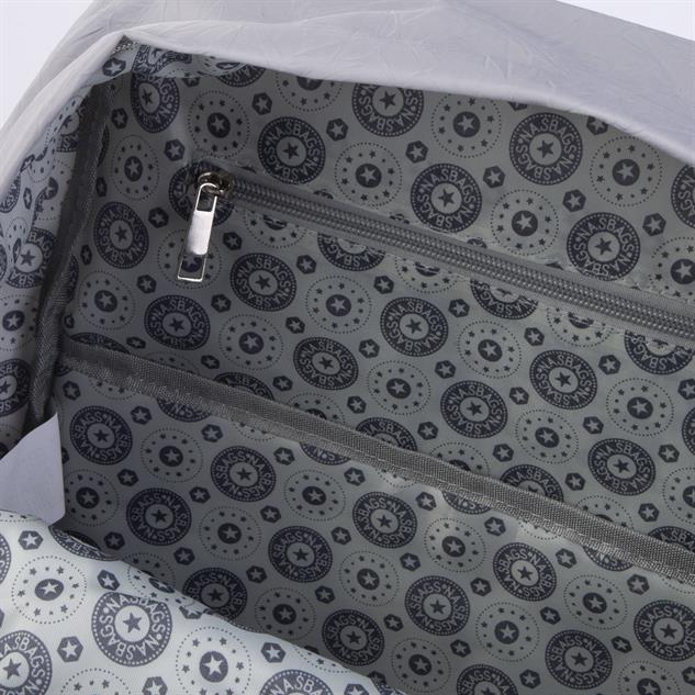 Nas Bag Unisex Sırt ve El Çantası Büyük Boy Su Geçirmez Sırt Çantası (29x40 cm ) Gri