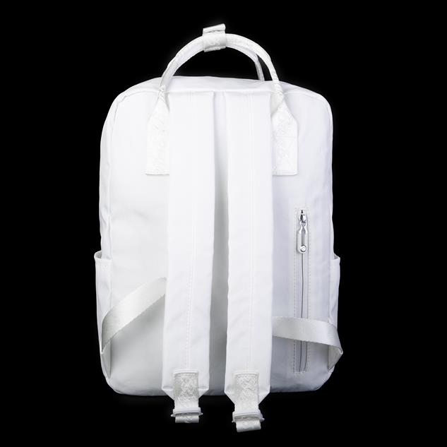 Nas Bag Unisex Sırt ve El Çantası Büyük Boy Su Geçirmez Sırt Çantası (29x40 cm ) Beyaz 