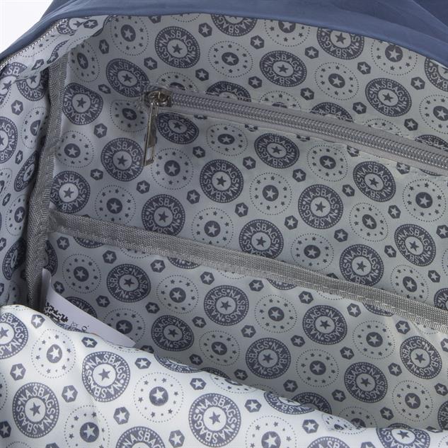Nas Bag Unisex Sırt ve El Çantası Büyük Boy Su Geçirmez Sırt Çantası (29x40 cm ) Lacivert 