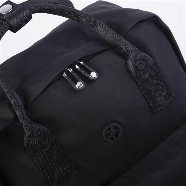 Nas Bag Unisex Sırt ve El Çantası Büyük Boy Su Geçirmez Sırt Çantası (29x40 cm ) Siyah 