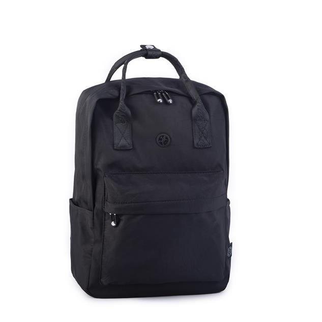 Nas Bag Unisex Sırt ve El Çantası Büyük Boy Su Geçirmez Sırt Çantası (29x40 cm ) Siyah 