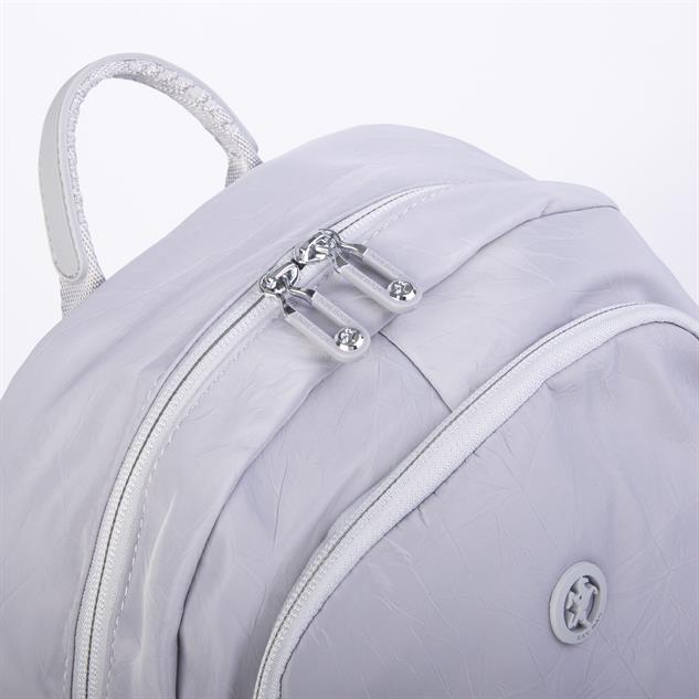 Nas Bag Unisex Su Geçirmez Çok Gözlü Extra Hafif Sportif Sırt Çantası Gri