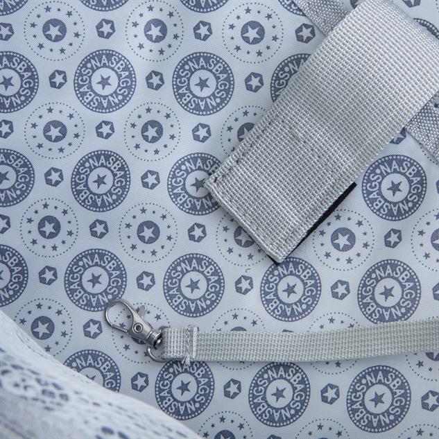 Nas Bag Unisex Su İtici Özellik Kazandırılmış Çok Gözlü Büyük Boy Sırt Çantası Mor