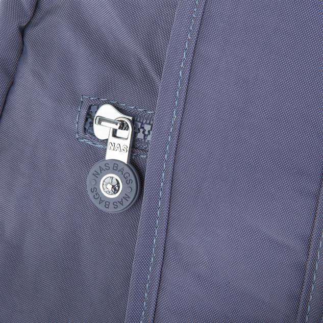 Nas Bag Unisex Su İtici Özellik Kazandırılmış Çok Gözlü Büyük Boy Sırt Çantası Füme 