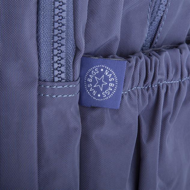 Nas Bag Unisex Su İtici Özellik Kazandırılmış Çok Gözlü Büyük Boy Sırt Çantası Füme 