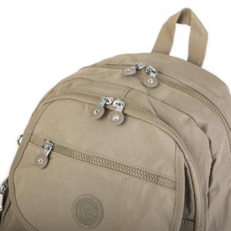Nas Bag Unisex Zararlı Kimyasal İçermeyen Waterproof Sırt Çantası Vizon
