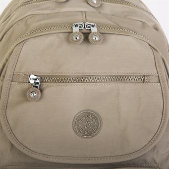 Nas Bag Unisex Zararlı Kimyasal İçermeyen Waterproof Sırt Çantası Vizon