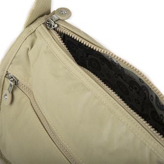 Nas Bag Unisex Zararlı Kimyasal İçermeyen Su İtici Özellikte Çapraz Çanta Bej
