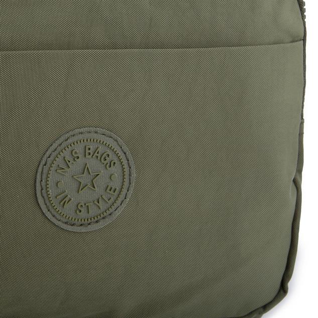 Nas Bag Unisex Zararlı Kimyasal İçermeyen Waterproof Sırt Çantası Koyu Yeşil (35x47x20 cm)