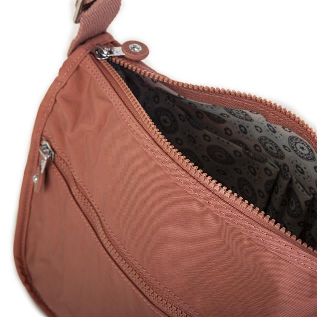 Nas Bag Unisex Zararlı Kimyasal İçermeyen Su İtici Özellikte Çapraz Çanta Gül Kurusu