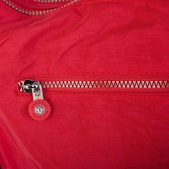 Nas Bag Unisex Zararlı Kimyasal İçermeyen Su İtici Özelliğe Sahip Omuz ve Sırt Çantası Dönüştürülebilir Tasarım  Kırmızı