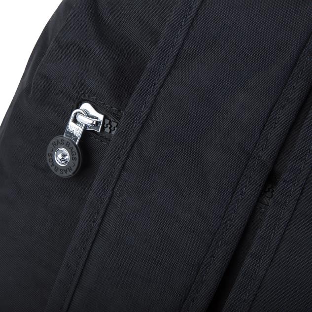 Nas Bag Unisex Zararlı Kimyasal İçermeyen Waterproof Sırt Çantası Siyah