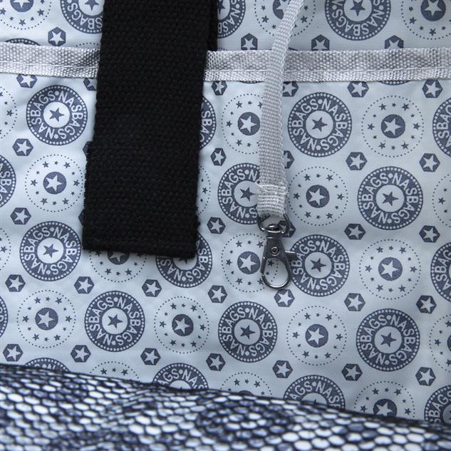 Nas Bag Unisex Zararlı Kimyasal İçermeyen Waterproof Sırt Çantası Siyah