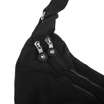 Nas Bag Unisex Zararlı Kimyasal İçermeyen Su İtici Özelliğe Sahip Omuz ve Sırt Çantası Dönüştürülebilir Tasarım  Siyah