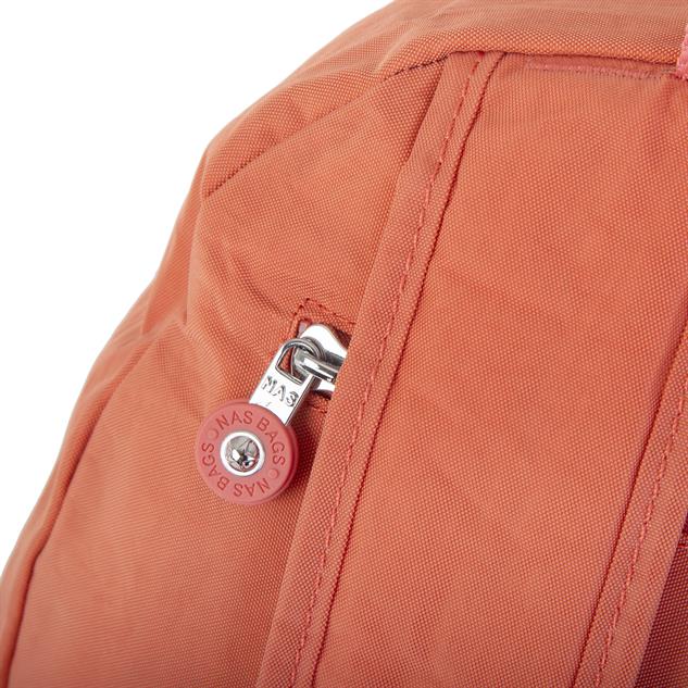 Nas Bag Unisex Zararlı Kimyasal İçermeyen Waterproof Sırt Çantası Somon