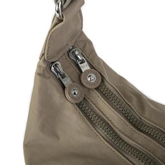 Nas Bag Unisex Zararlı Kimyasal İçermeyen Su İtici Özelliğe Sahip Omuz ve Sırt Çantası Dönüştürülebilir Tasarım  Vizon 