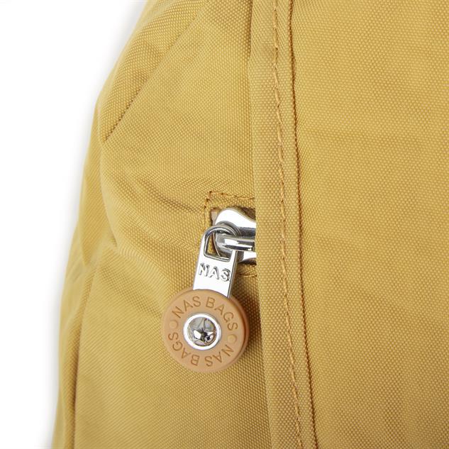 Nas Bag Unisex Zararlı Kimyasal İçermeyen Waterproof Sırt Çantası Sarı