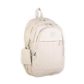 Nas Bag Unisex Zararlı Kimyasal İçermeyen Waterproof Sırt Çantası  Kum ( 30x44 cm )