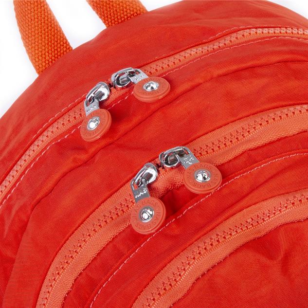 Nas Bag Unisex Zararlı Kimyasal İçermeyen Waterproof Sırt Çantası Turuncu