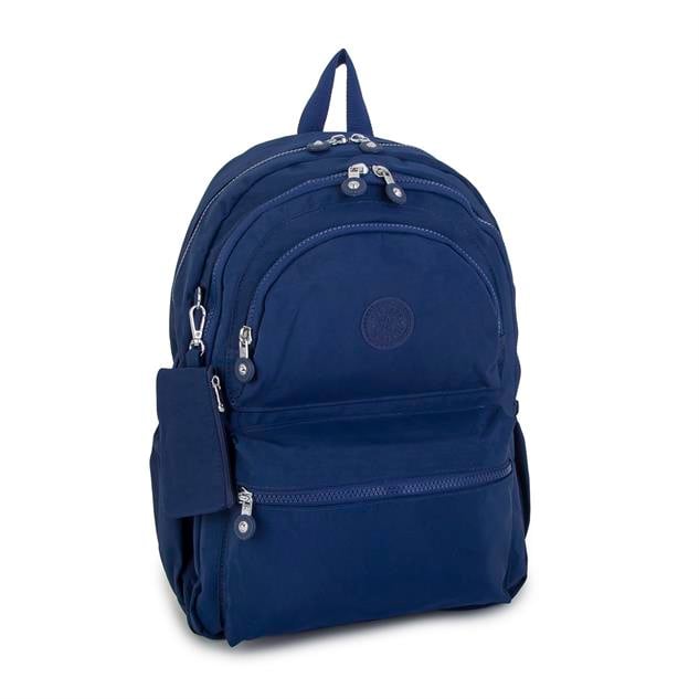 Nas Bag Unisex Zararlı Kimyasal İçermeyen Waterproof Sırt Çantası Lacivert