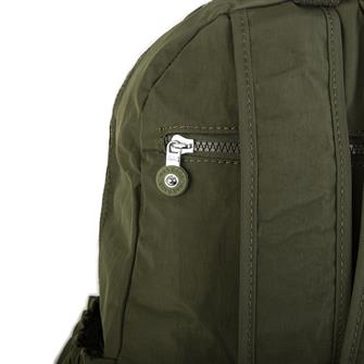Nas Bag Unisex Zararlı Kimyasal İçermeyen Waterproof Sırt Çantası Koyu Yeşil
