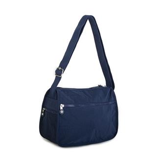 Nas Bag Unisex Zararlı Kimyasal İçermeyen Su İtici Özellikte Çapraz Çanta Lacivert 