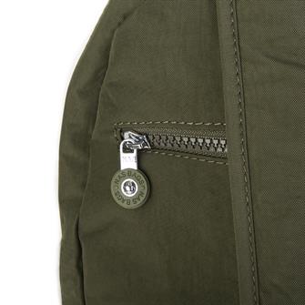 Nas Bag Unisex Zararlı Kimyasal İçermeyen Waterproof Sırt Çantası Koyu Yeşil