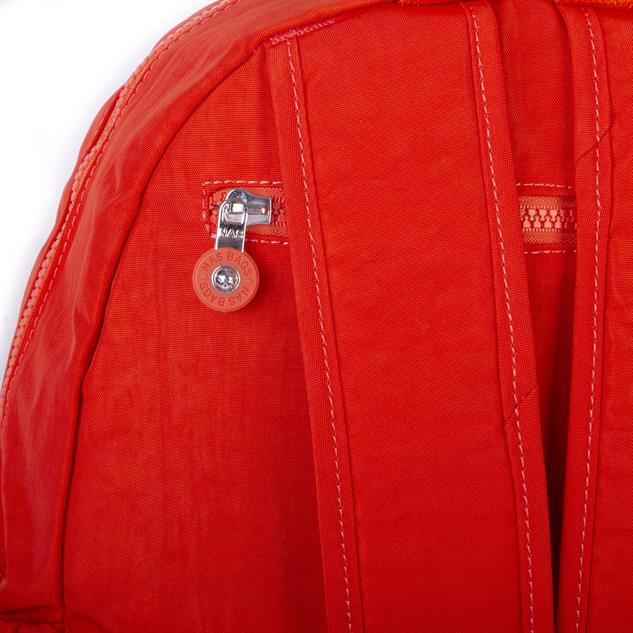 Nas Bag Unisex Zararlı Kimyasal İçermeyen Waterproof Sırt Çantası Turuncu