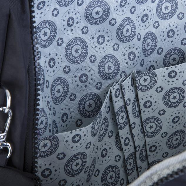 Nas Bag Unisex Zararlı Kimyasal İçermeyen Waterproof Sırt Çantası Siyah