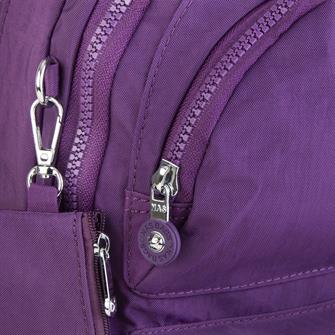 Nas Bag Unisex Zararlı Kimyasal İçermeyen Waterproof Sırt Çantası Mor