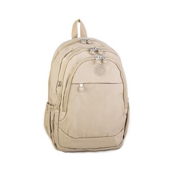 Nas Bag Unisex Zararlı Kimyasal İçermeyen Waterproof Sırt Çantası  Vizon(30x44 cm )
